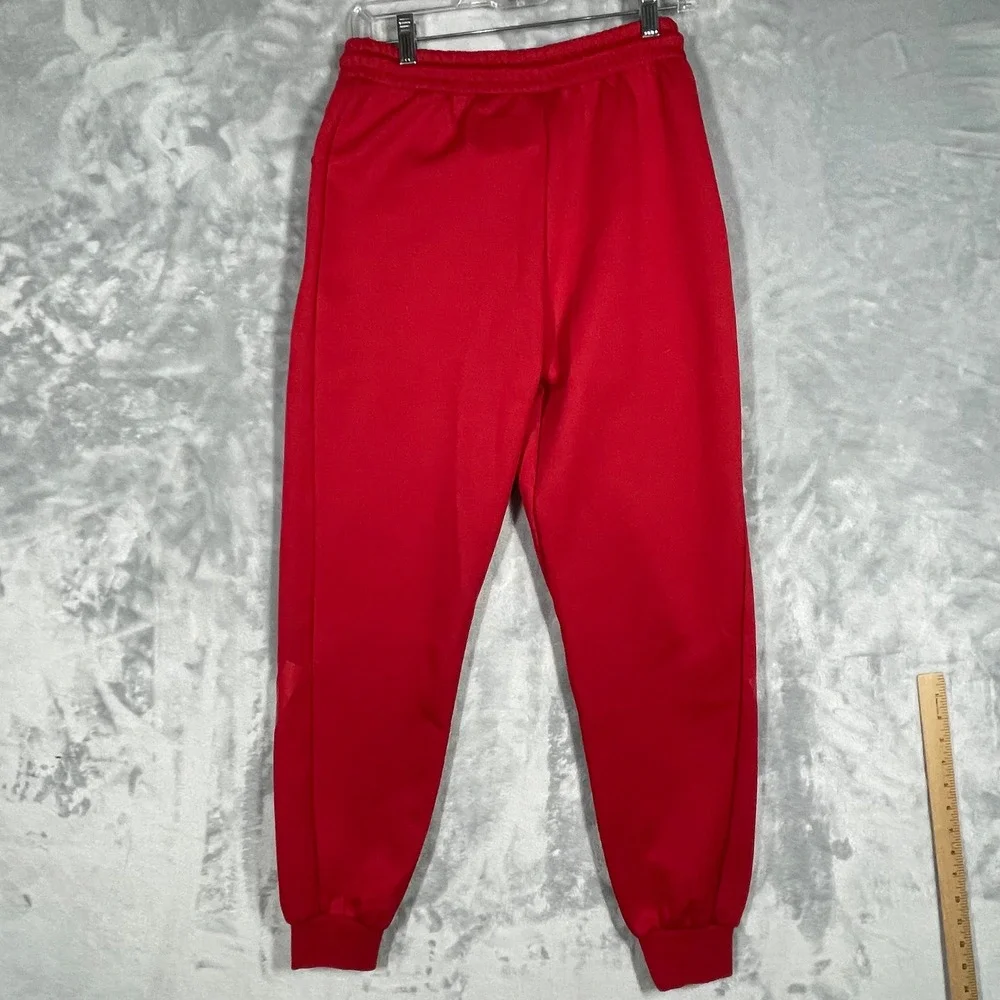 Adidas NC State Wolfpack ZNE Red Joggers Mens Small KE5752 Sample Sweatpants